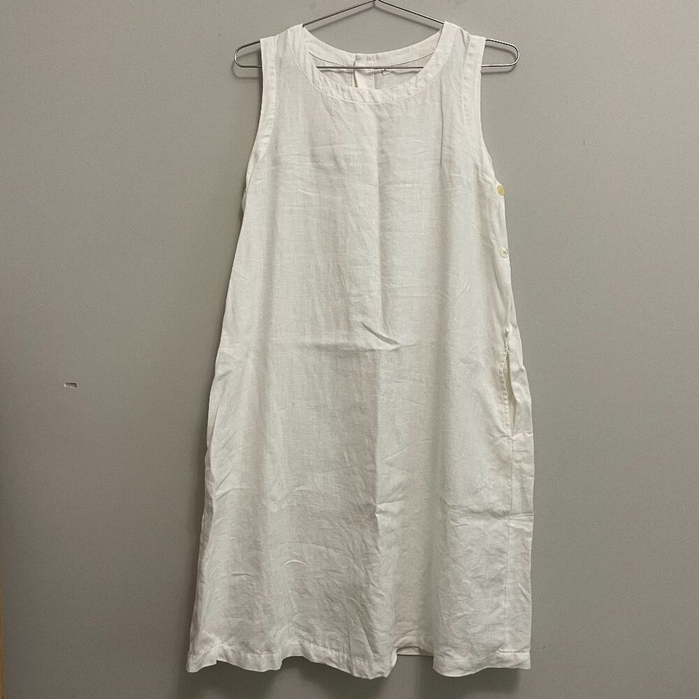 Muji Linen Sleeveless Dress